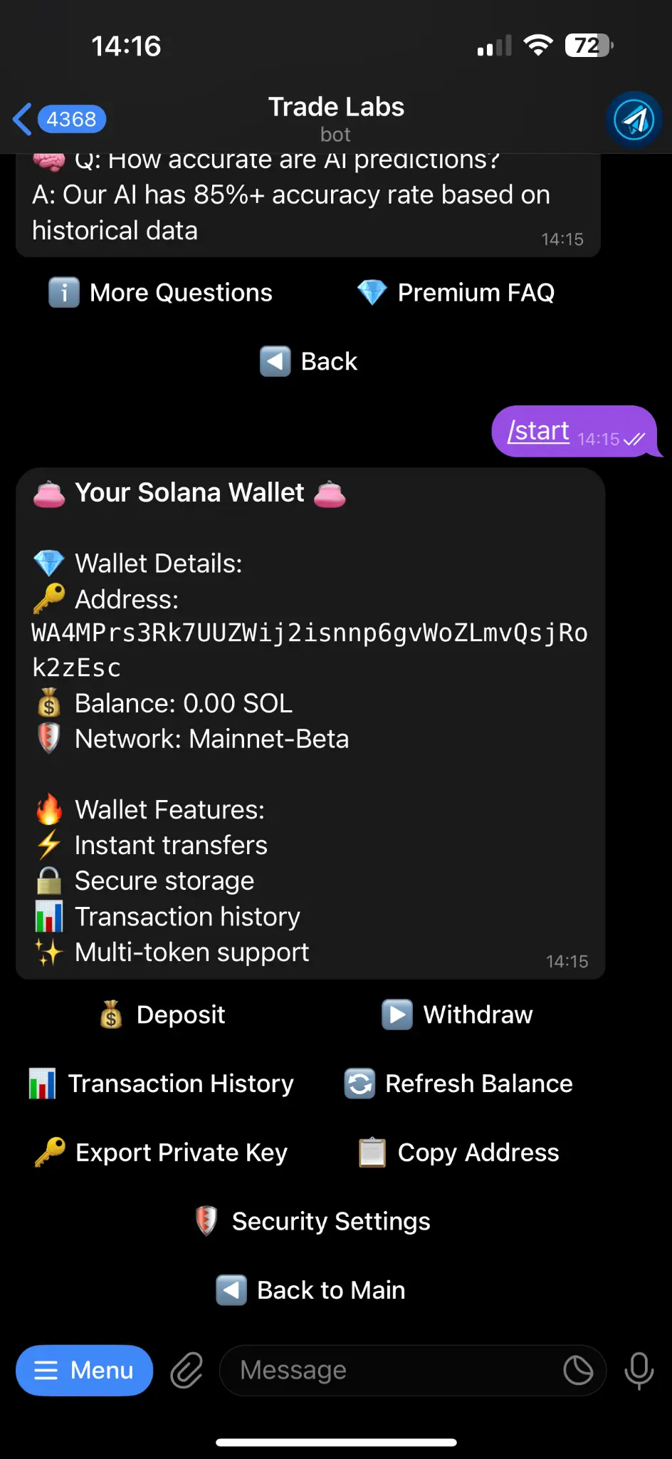 Wallet Management