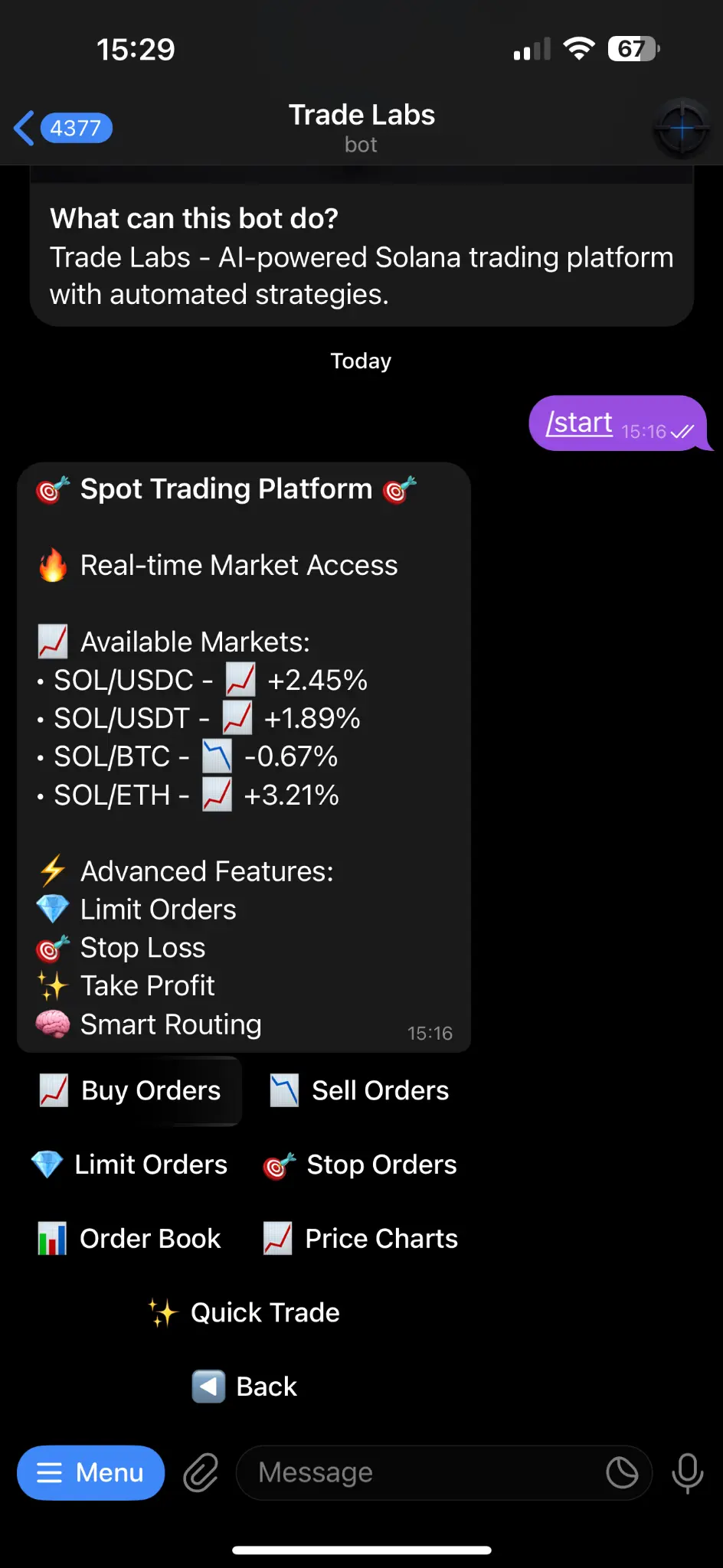 Advanced Trading